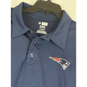 New England Patriots Men's XL Golf Polo Shirt Blue Fast Shipping!‎ NFL